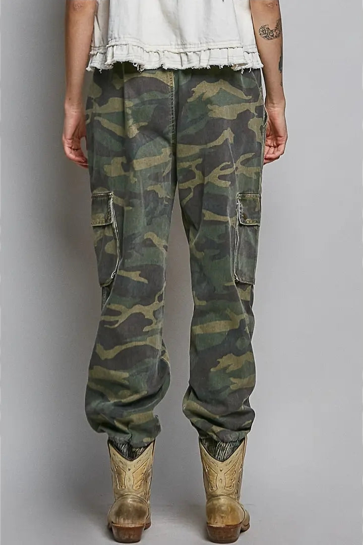 Pocket Detailed Camo Jogger Pant image 3