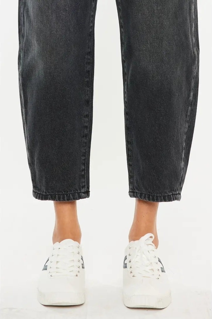 Kancan Ultra High Rise Black Denim image 6