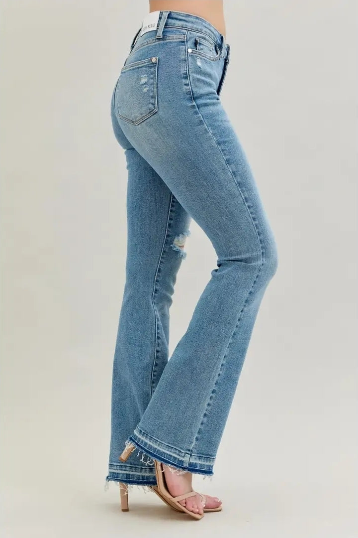 Mr Destroy & Released Hem Bootcut image 3
