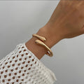 Teardrop Shape Cuff Bangle  image 0