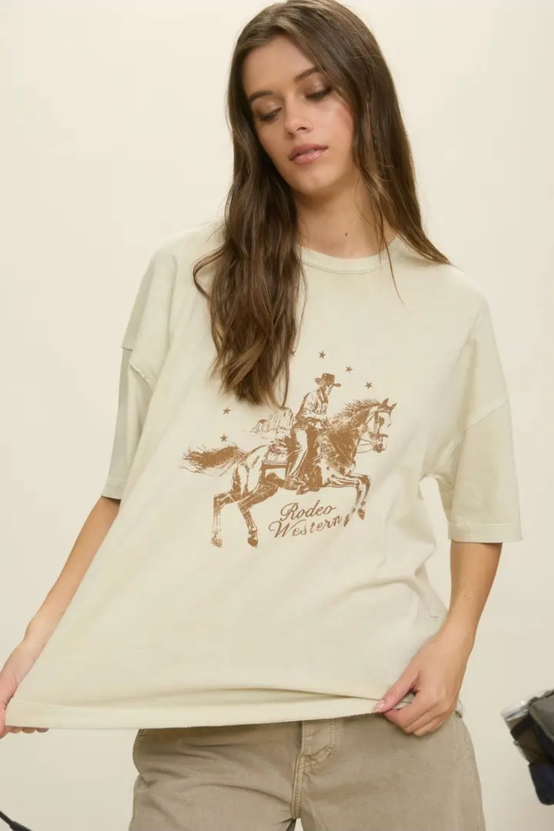 Rodeo Western Relaxed Short Sleeve Knit T-Shirt image 1