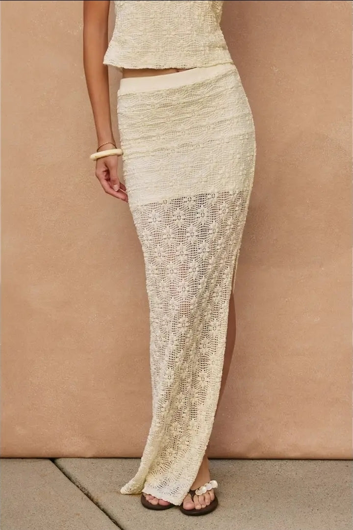 Breeze & Blossom Maxi Pencil Skirt image 0