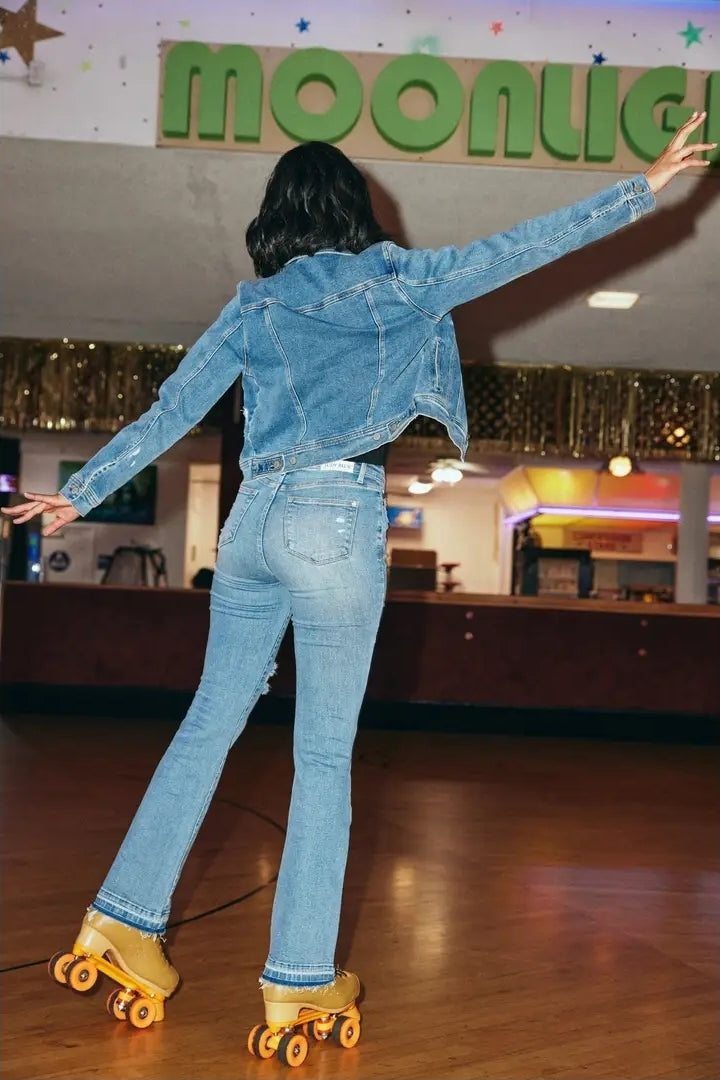 Mr Destroy & Released Hem Bootcut image 0