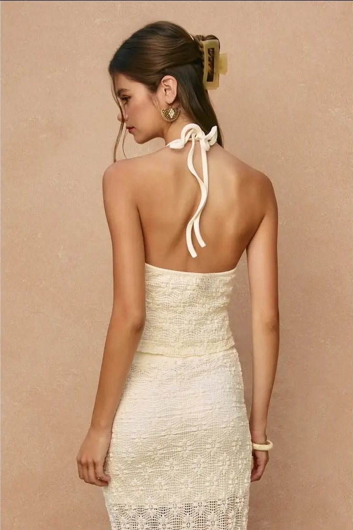 Breeze & Blossom Halter Neck Top image 2