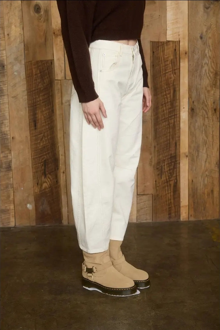 Wide Leg High Waist Cropped Pants image 6