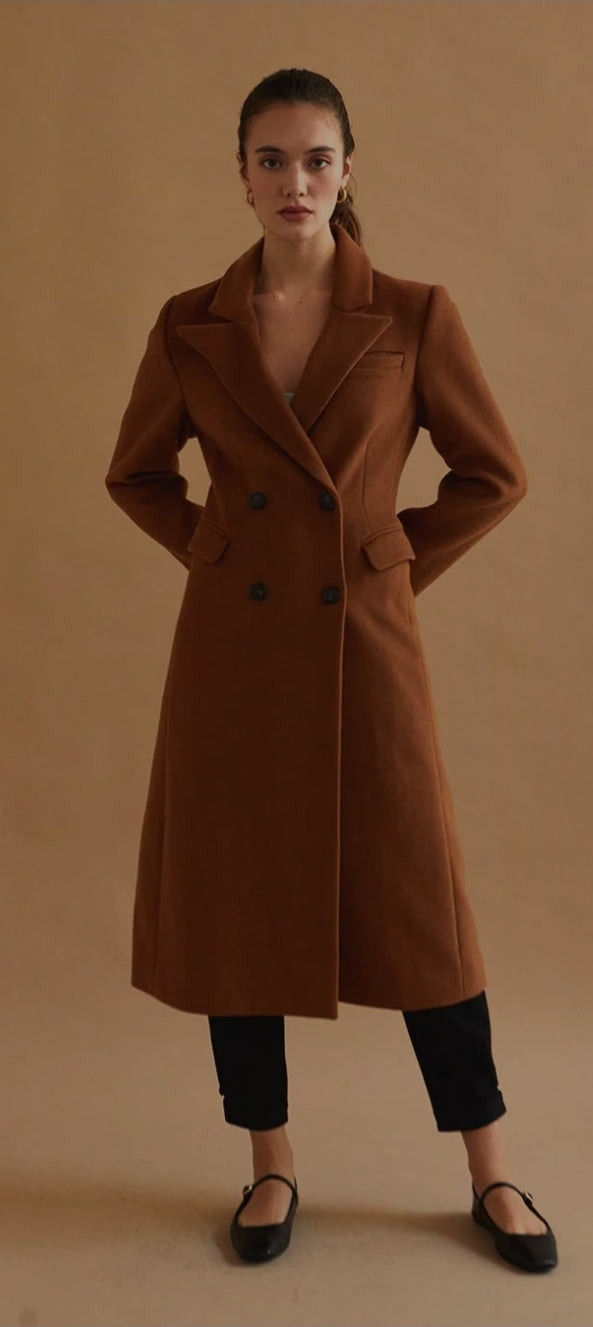 Frances Wool Blend Blazer Coat image 1
