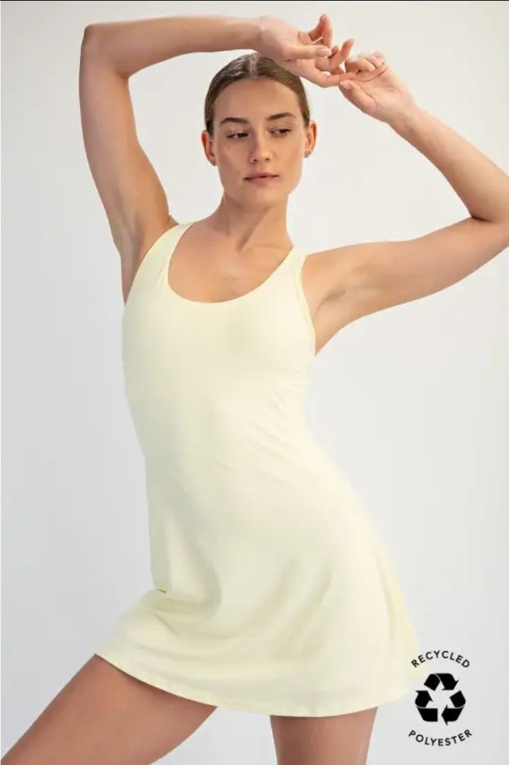 Butter Soft Tennis Romper Dress image 2