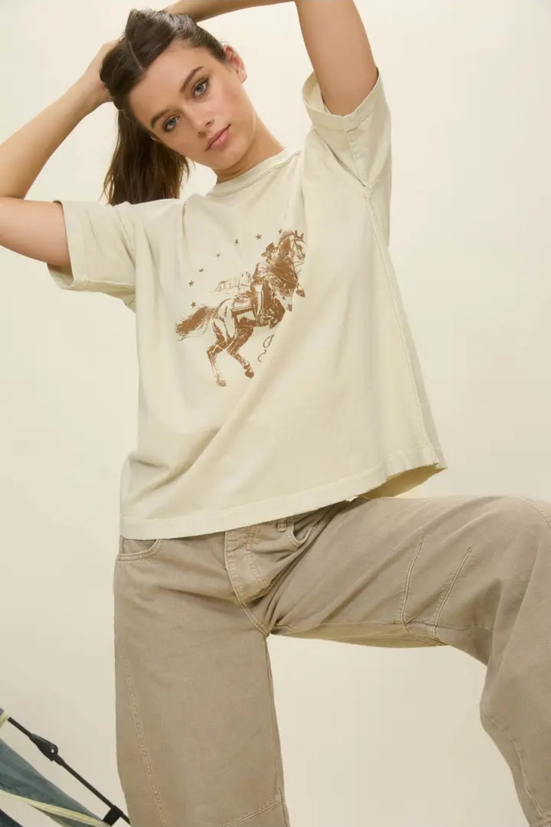 Rodeo Western Relaxed Short Sleeve Knit T-Shirt image 2