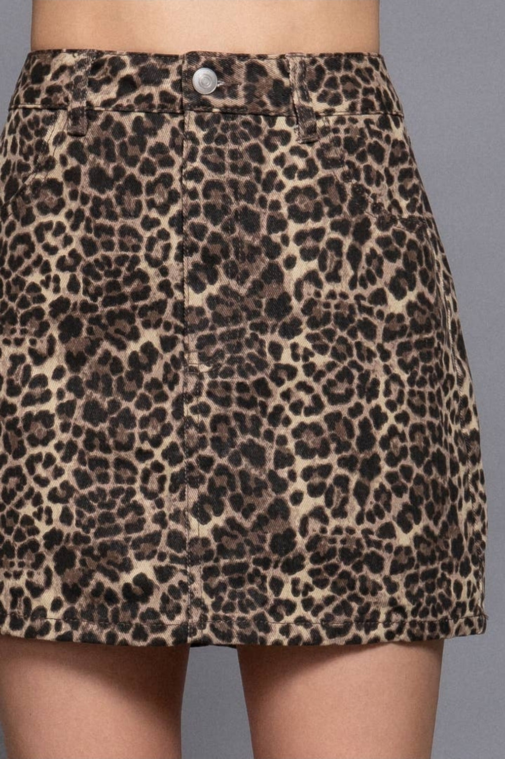Cheetah skirt image 3