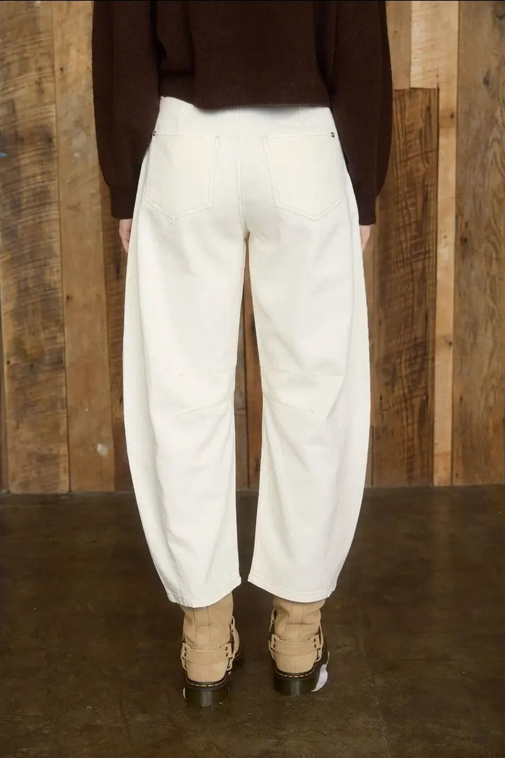 Wide Leg High Waist Cropped Pants image 7