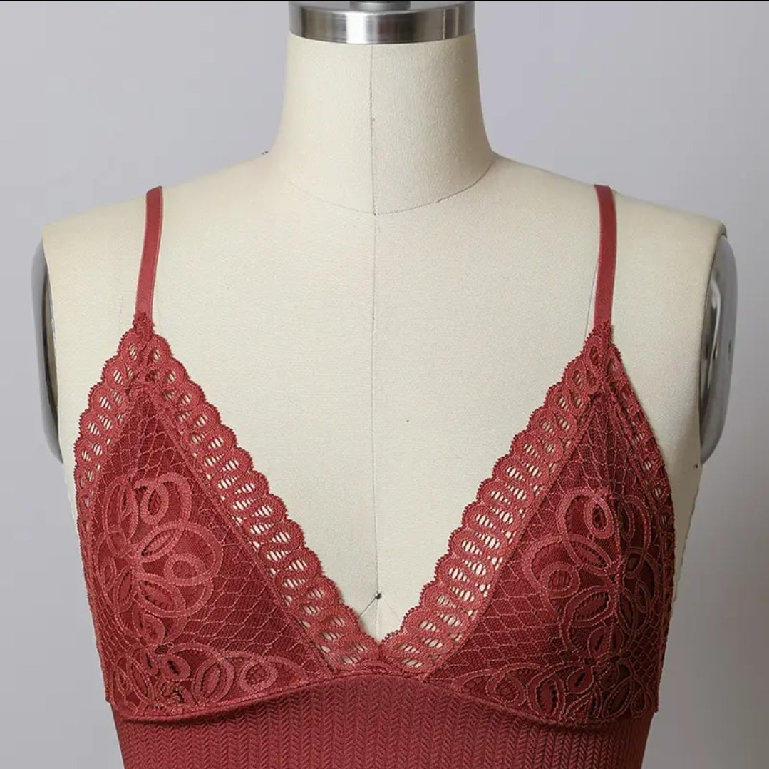Lace Longline Seamless Bralette - Everyday Classic Style image 0