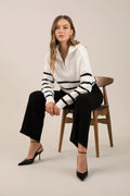 High Waist Wide Leg Pleated Dress Pants image 0