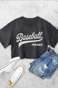 Baseball Mama Crop Top