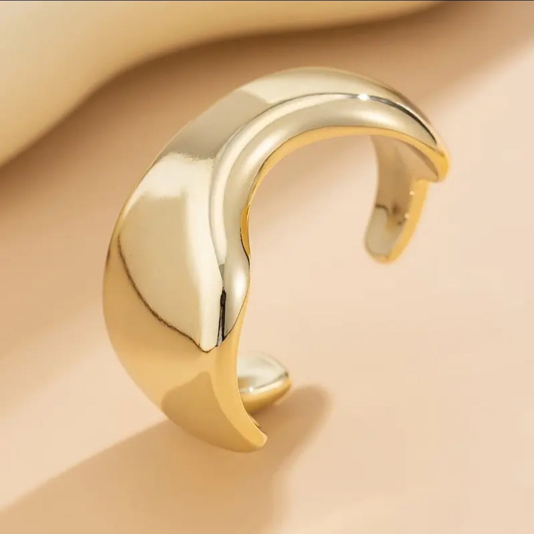 Luxury Irregular Shape Cuff Bangle image 0