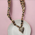 Handmade Scarf Charm Necklace  image 0