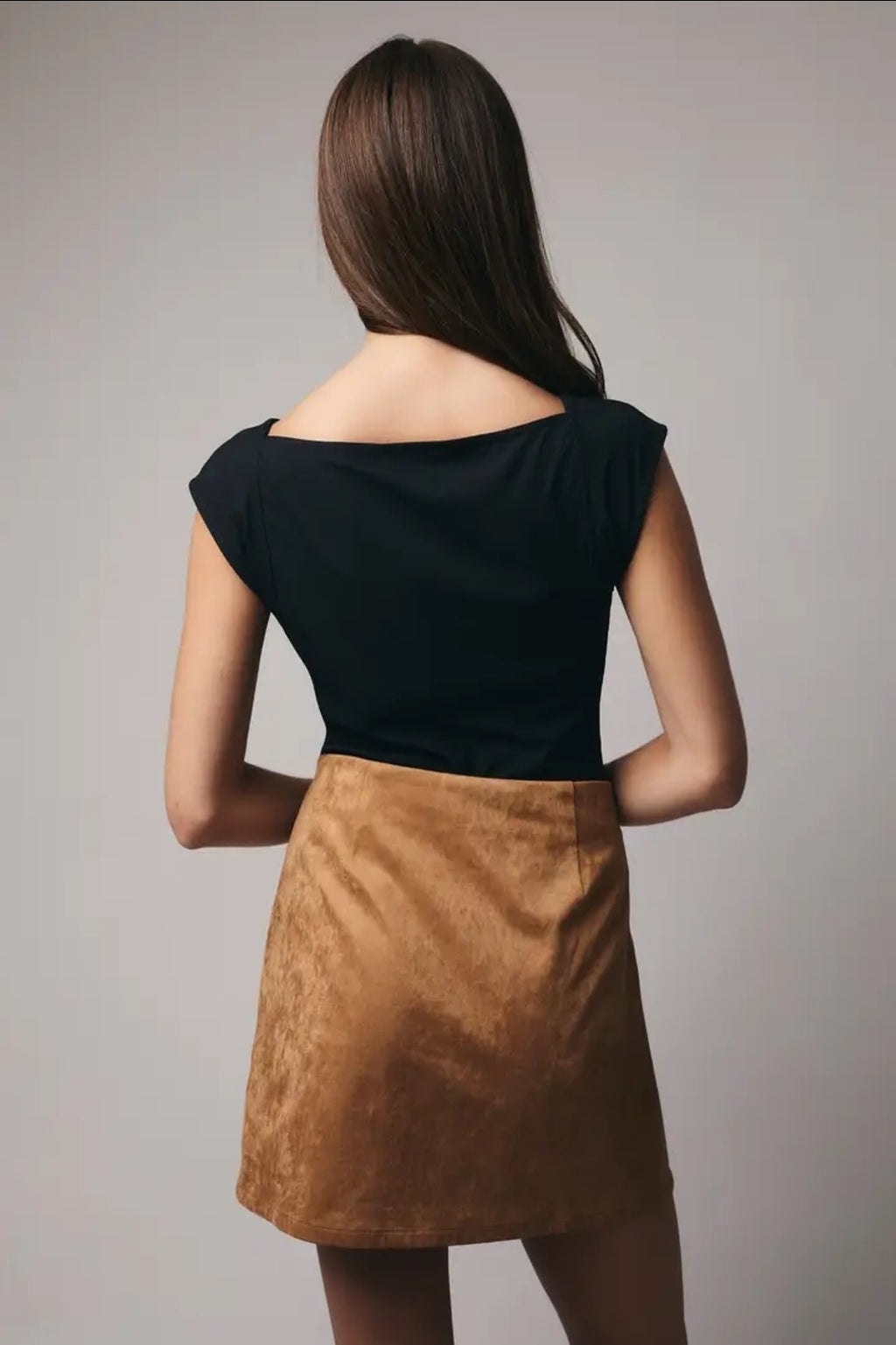 Boat Neck Sleeveless Open Back Bodysuit image 6