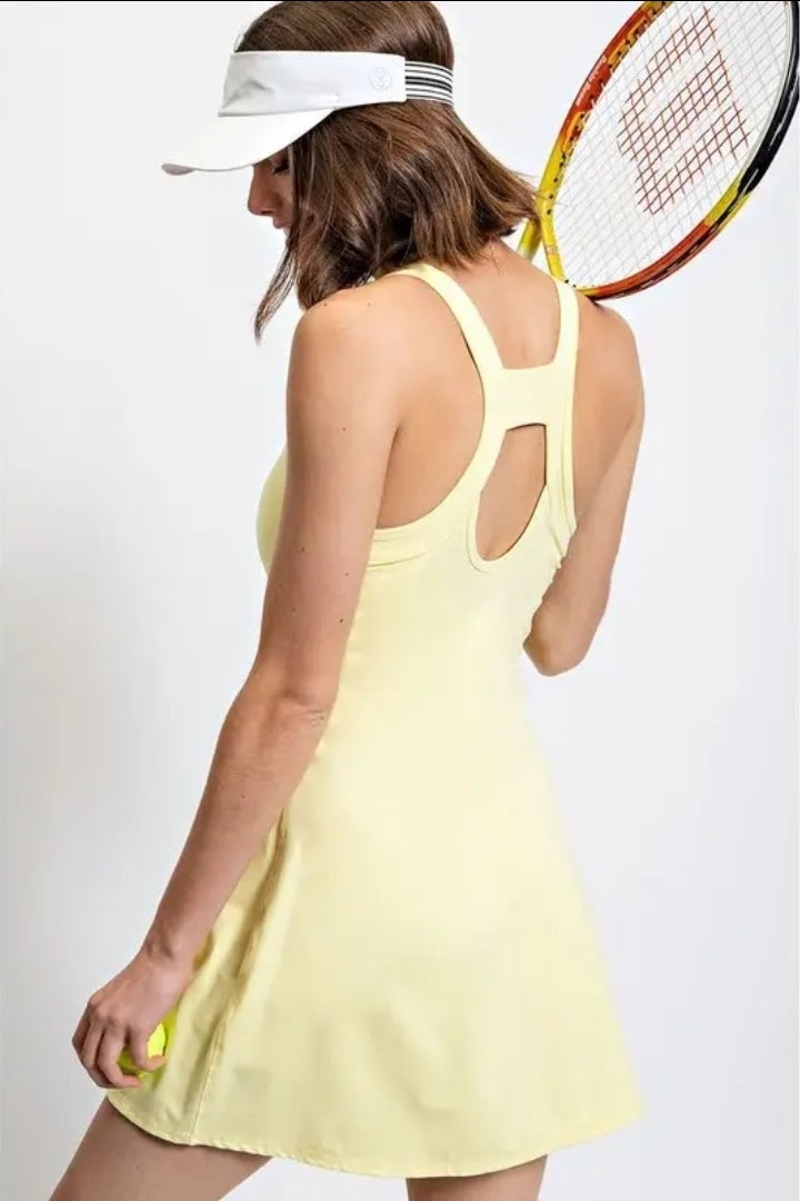 Butter Soft Tennis Romper Dress image 0