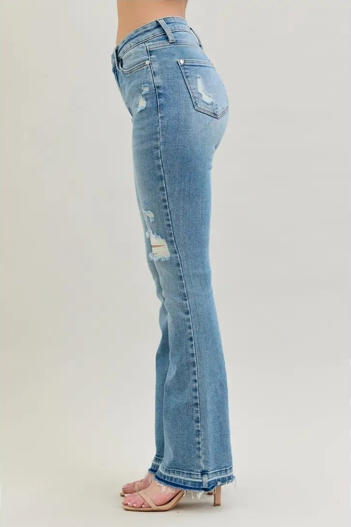 Mr Destroy & Released Hem Bootcut image 2