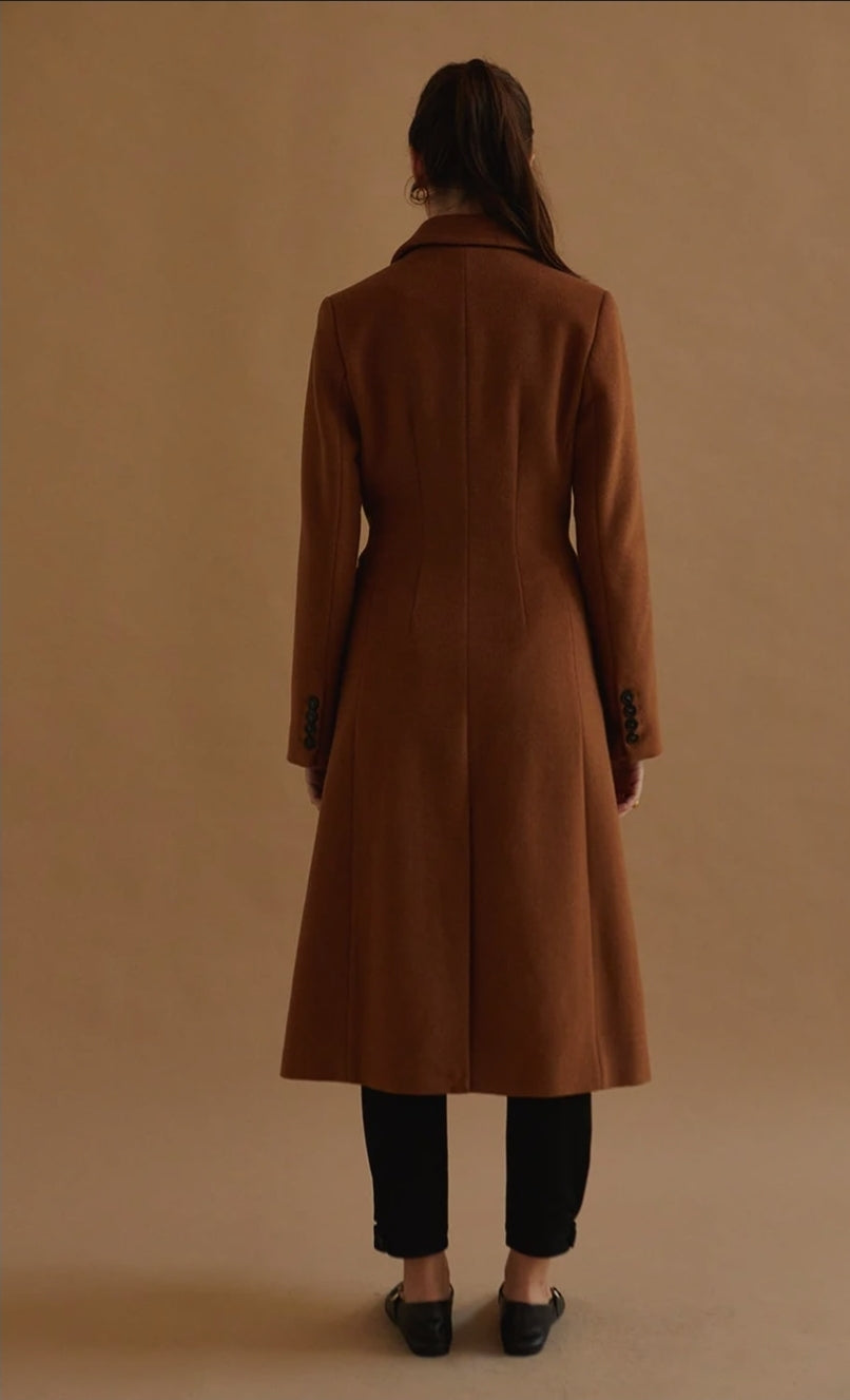 Frances Wool Blend Blazer Coat image 2
