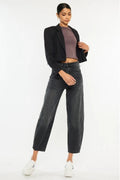 Kancan Ultra High Rise Black Denim image 0