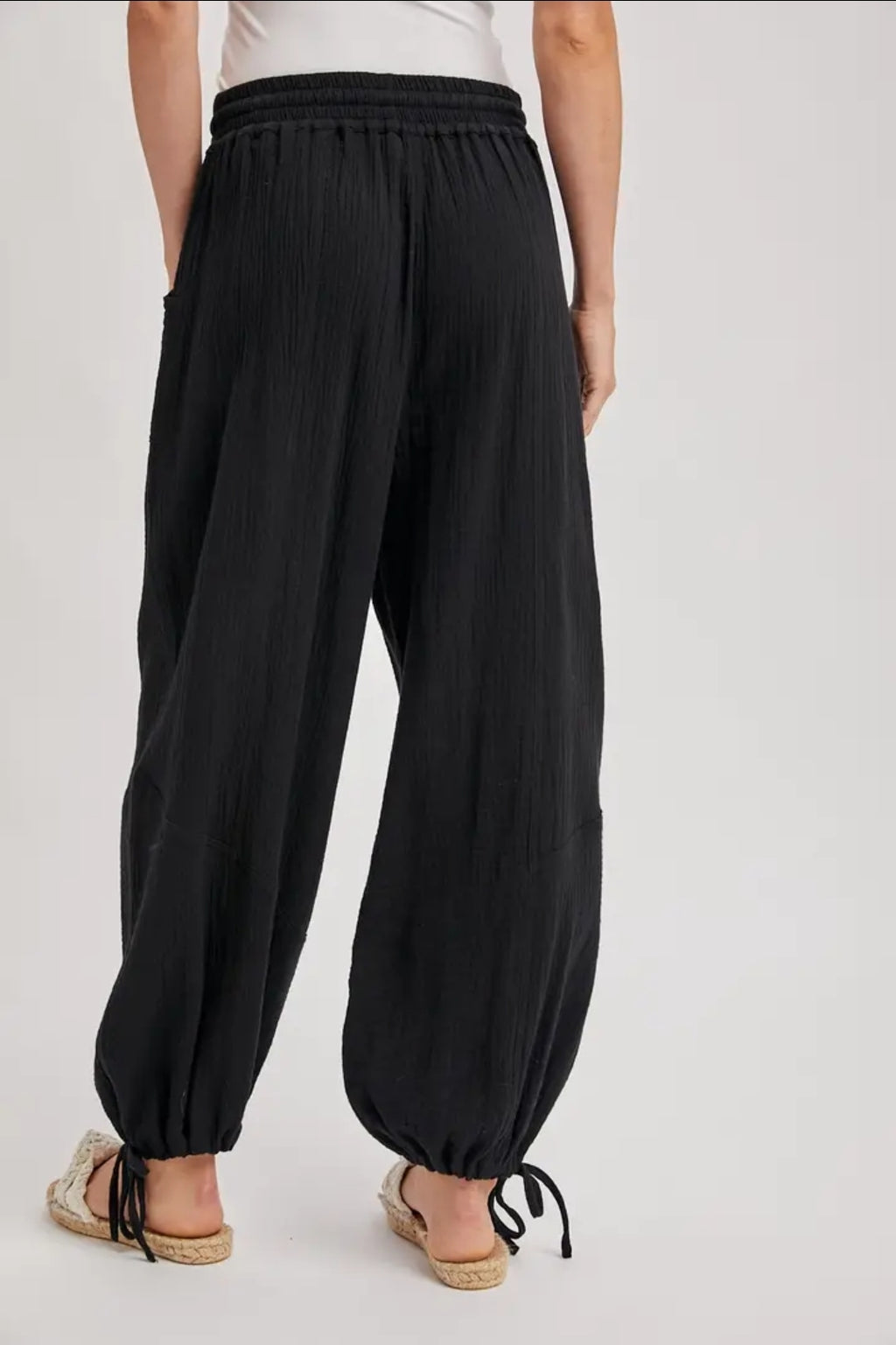 Jogger Harem Drawstring Pants image 5