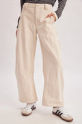 Washed Chino Trousers Pants