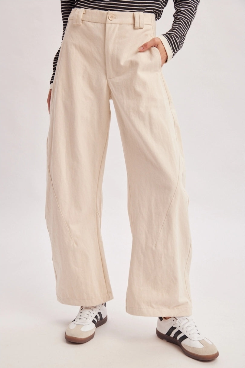 Washed Chino Trousers Pants