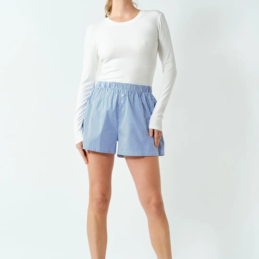 Breeze Stripe Boxer Short