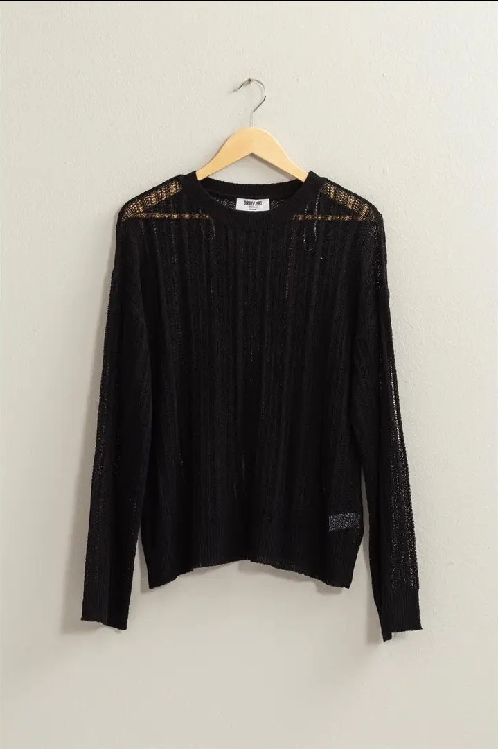 Drop Shoulder Sweater