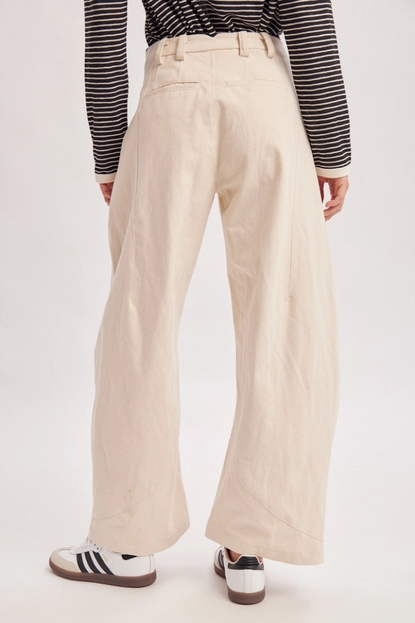Washed Chino Trousers Pants