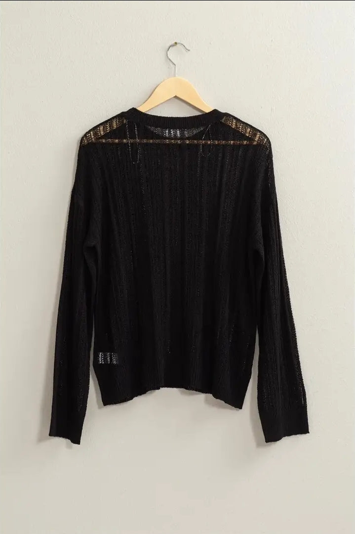 Drop Shoulder Sweater